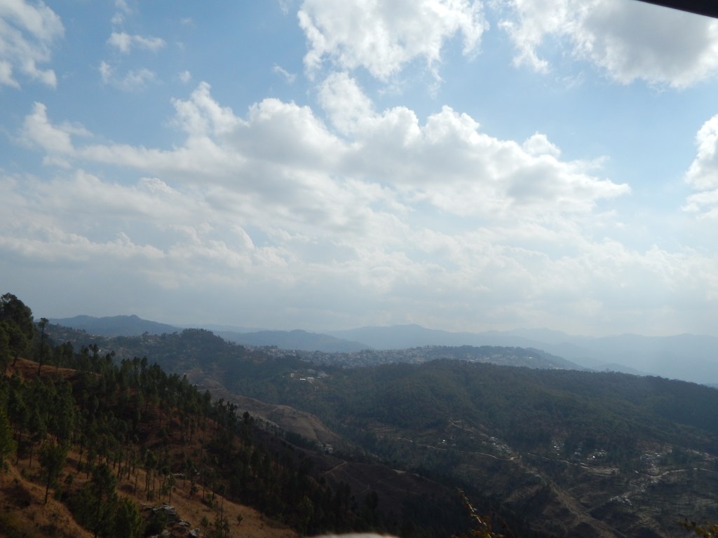 The roads to Almora unveil glorious views and one just can't keep their eyes away from the window pane...